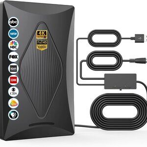 TV Antenna for Smart TV, Long Range Digital TV Antenna Indoor Ourdoor - Paid $55